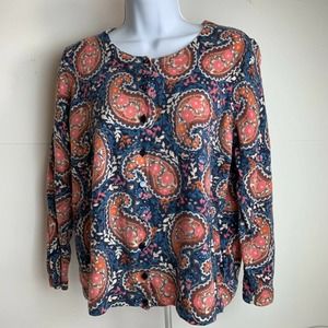 Talbots Pure Merino Wool Cardigan Sweate